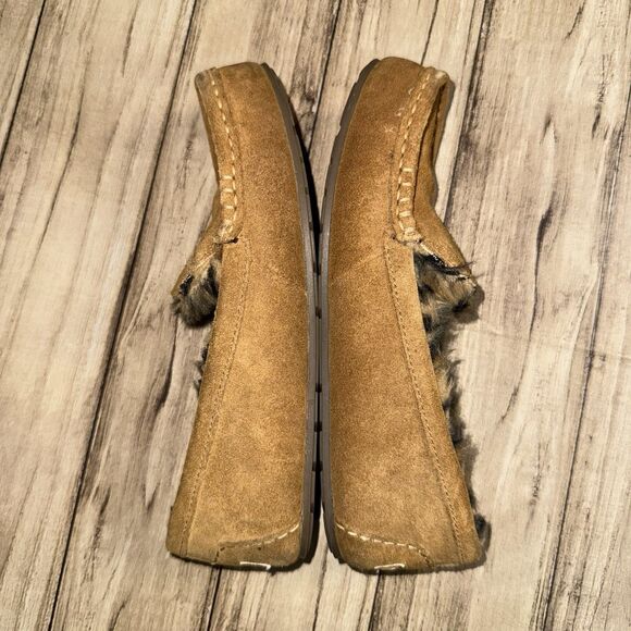 Koolaburra by UGG Lezly Cheetah Women's Suede Moccasin Slippers Size 7 - Picture 6 of 8